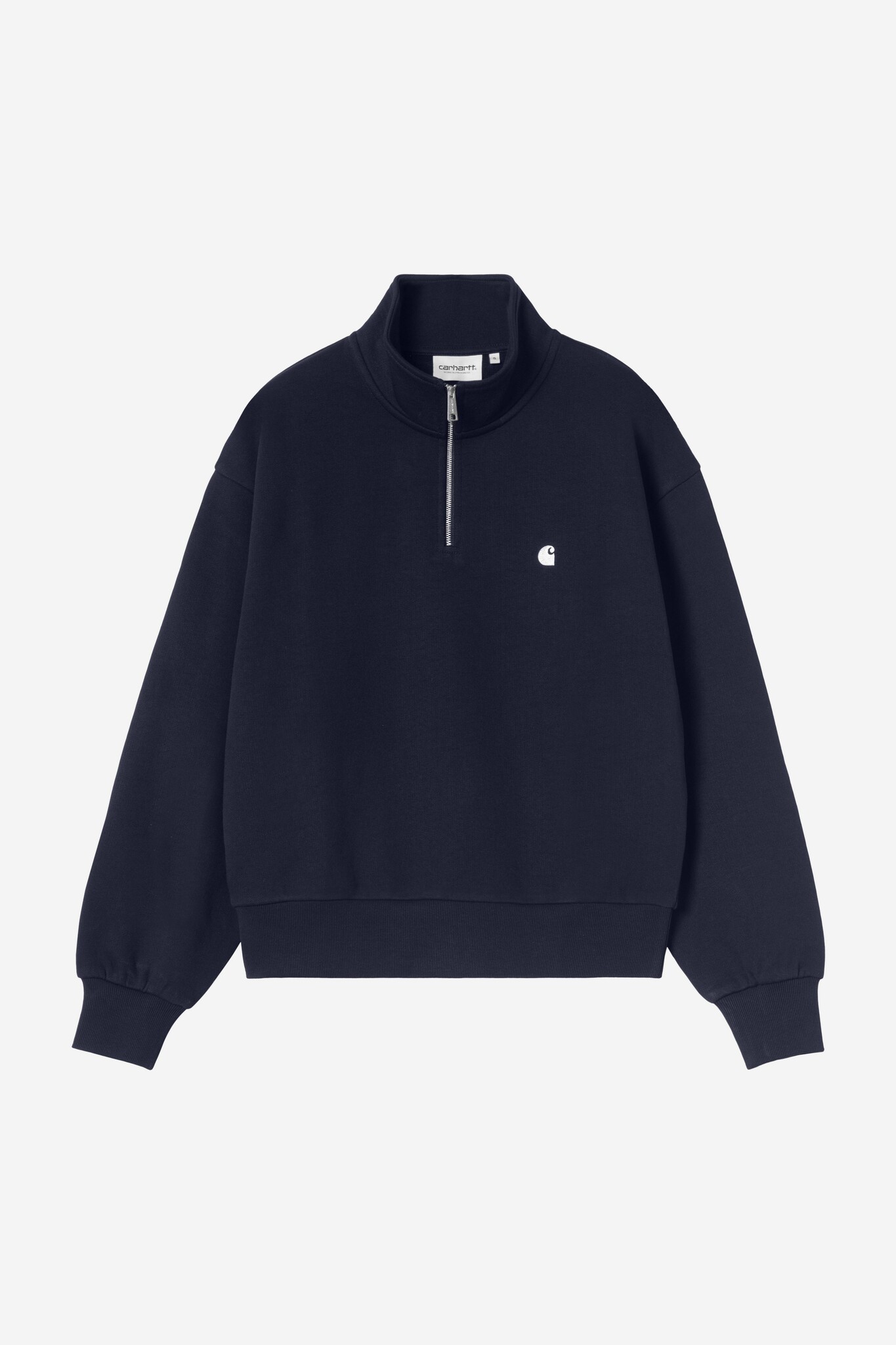 Carhartt WIP W' Casey High Neck Sweat - Dark Navy/Silver