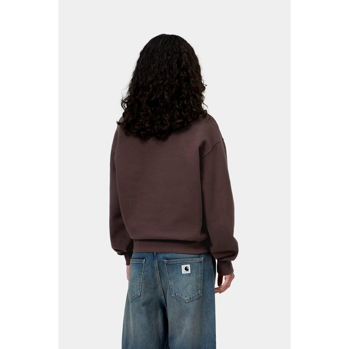 Carhartt WIP W' Casey High Neck Sweat - Palisander/Silver