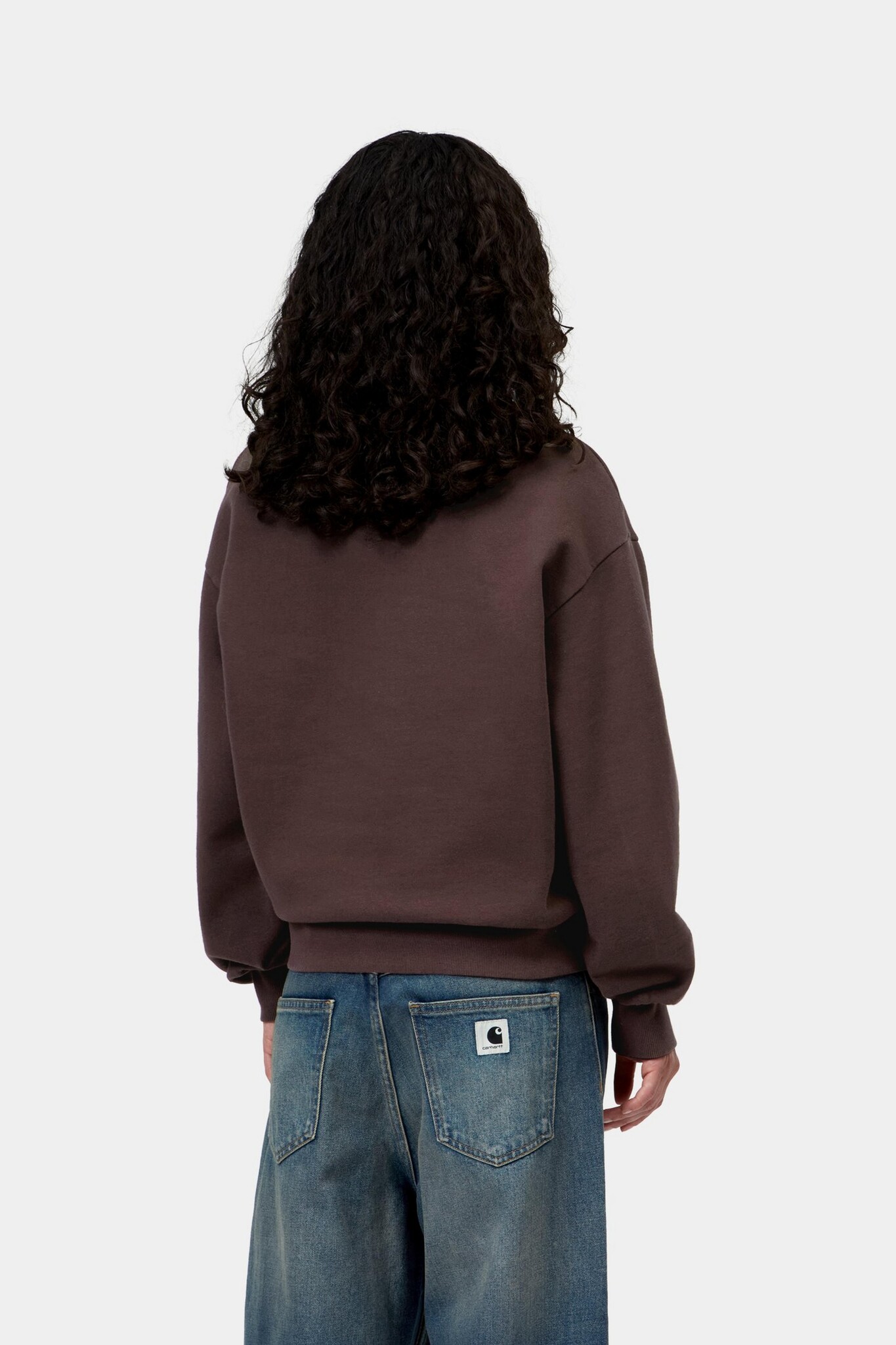 Carhartt WIP W' Casey High Neck Sweat - Palisander/Silver
