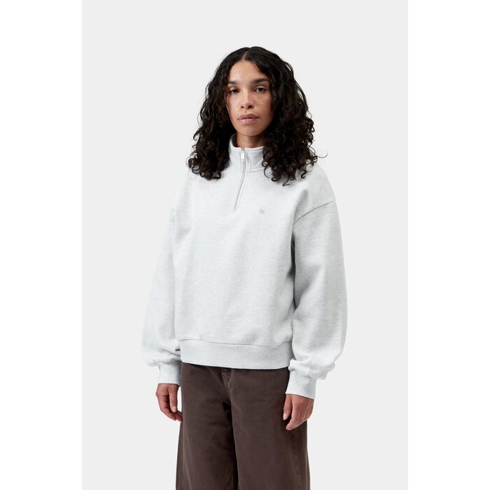 Carhartt WIP W' Casey High Neck Sweat - Ash Heather/Silver