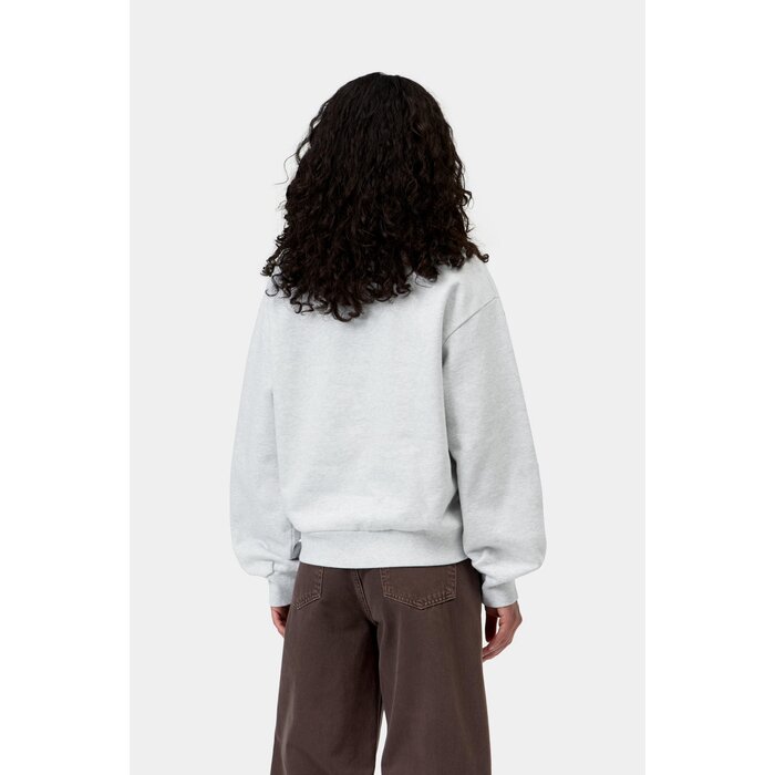Carhartt WIP W' Casey High Neck Sweat - Ash Heather/Silver