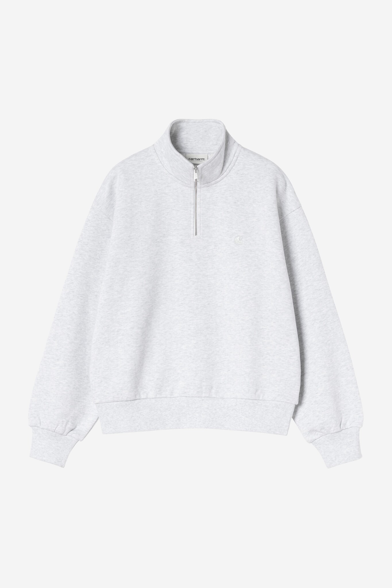 Carhartt WIP W' Casey High Neck Sweat - Ash Heather/Silver