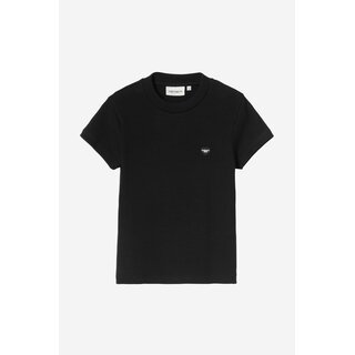 Carhartt WIP W' S/S Small Heart Patch T-Shirt - Black/Black