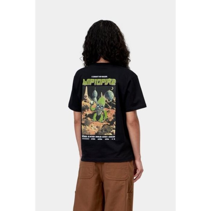 Carhartt WIP W' S/S Wiptopia  II T-Shirt - Black