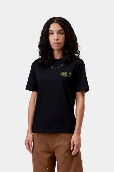 Carhartt WIP W' S/S Wiptopia  II T-Shirt - Black
