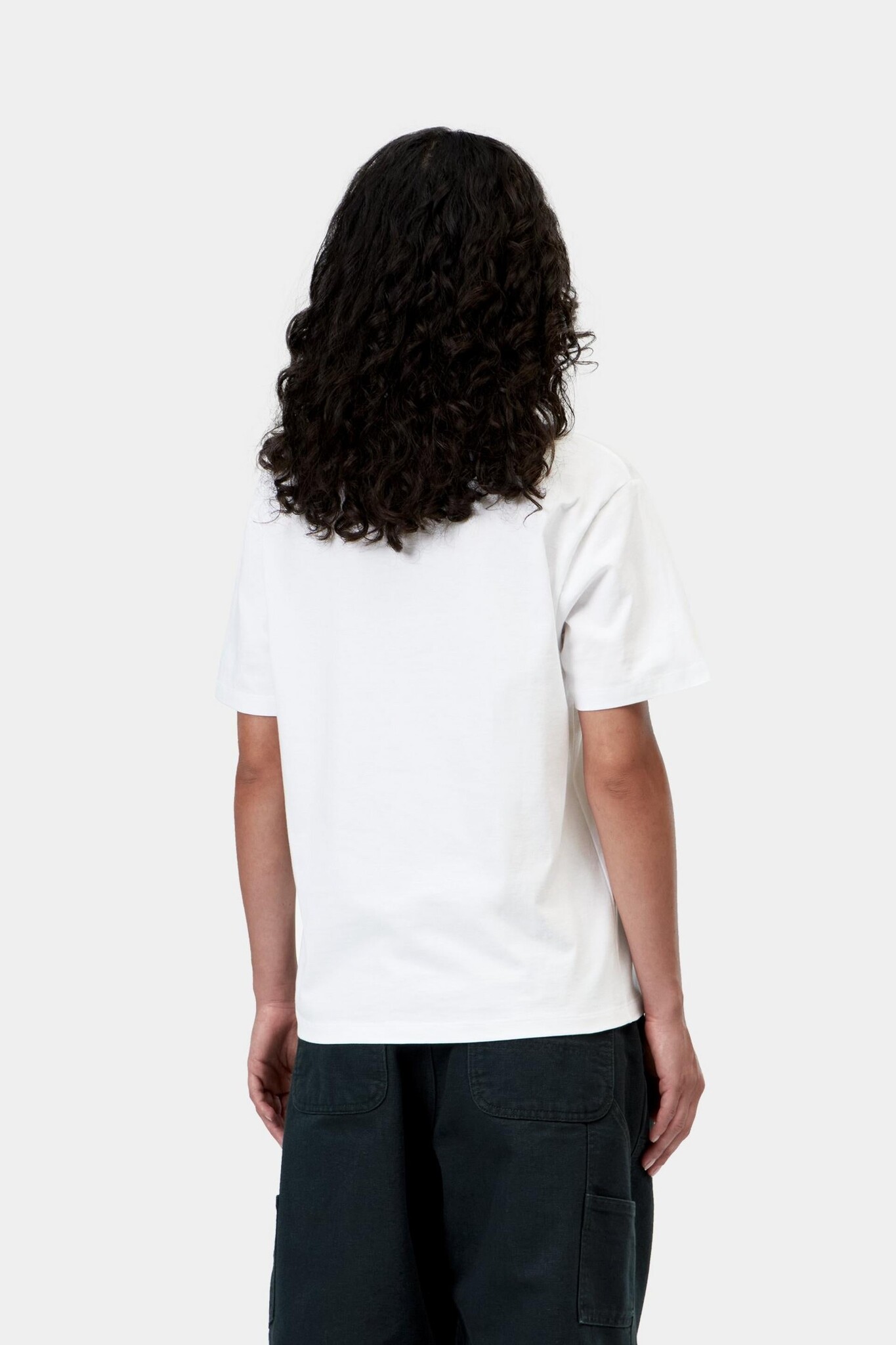 Carhartt WIP W' S/S Pocket Small Heart T-Shirt - White