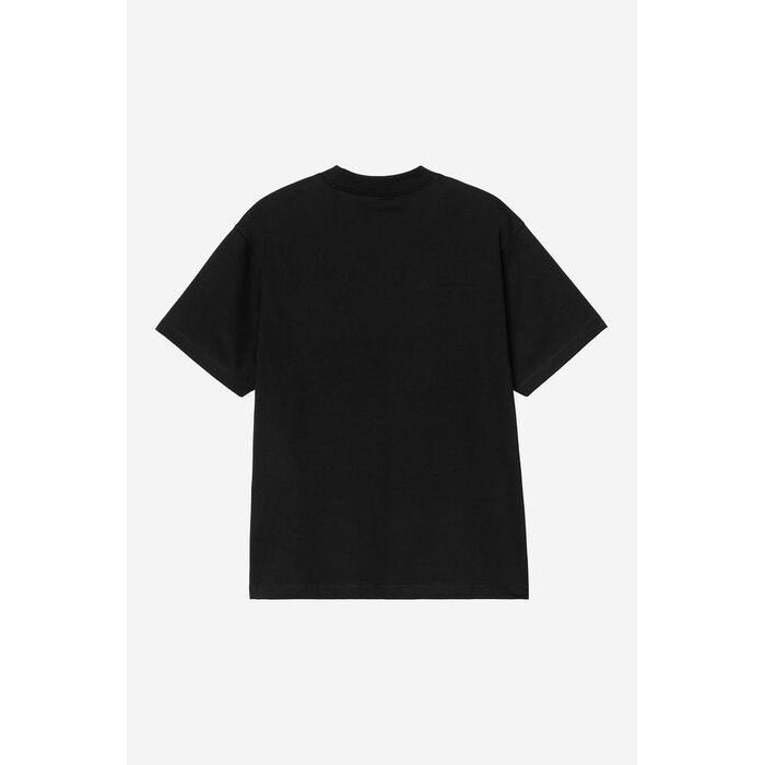 Carhartt WIP W' S/S Pocket Small Heart T-Shirt - Black