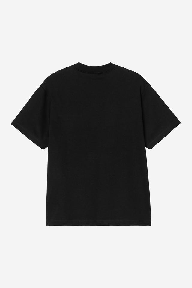 Carhartt WIP W' S/S Pocket Small Heart T-Shirt - Black