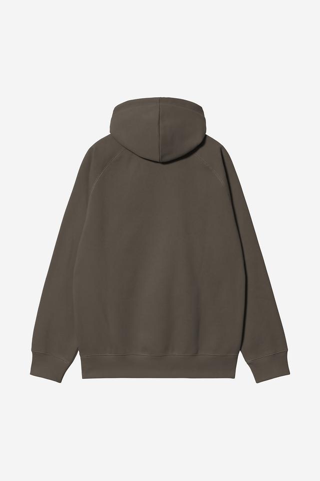 Carhartt WIP Hooded Chase Sweat - Shungite/Gold