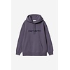 W' Hooded Carhartt Sweat - Shady Purple/Dark Navy