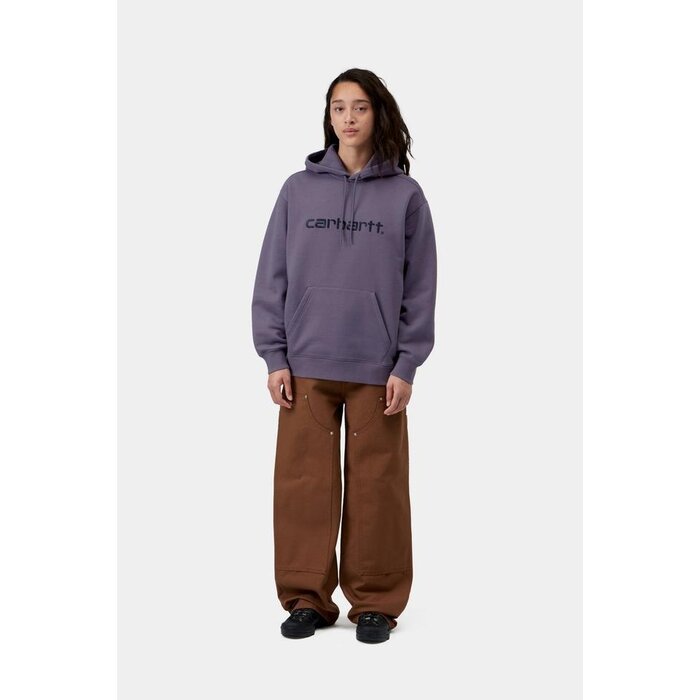 Carhartt WIP W' Hooded Carhartt Sweat - Shady Purple/Dark Navy