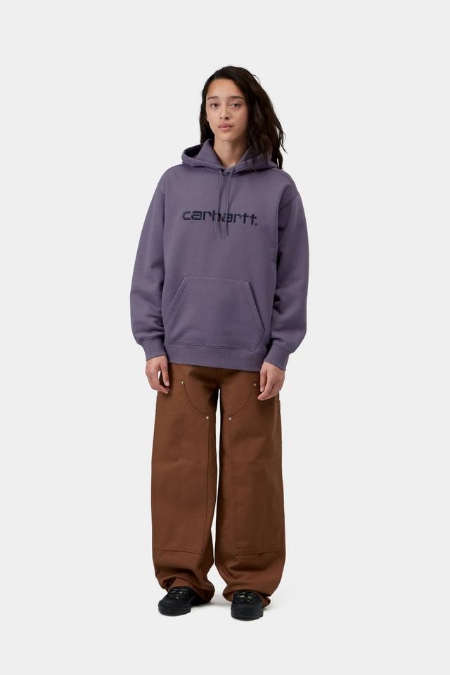 Carhartt WIP W' Hooded Carhartt Sweat - Shady Purple/Dark Navy