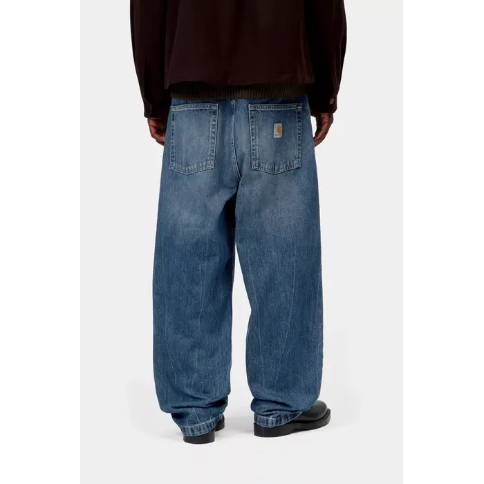 Carhartt WIP Brandon Pant - Blue (Marble Used Wash)