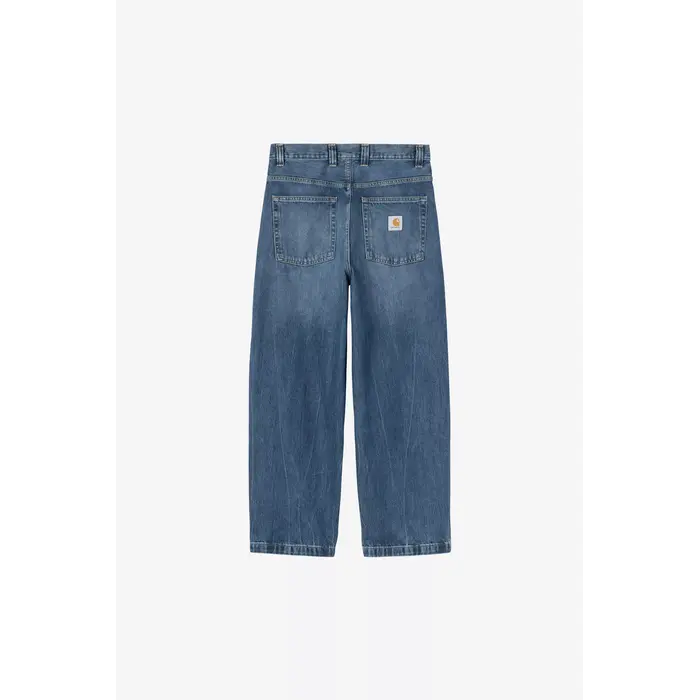 Carhartt WIP Brandon Pant - Blue (Marble Used Wash)