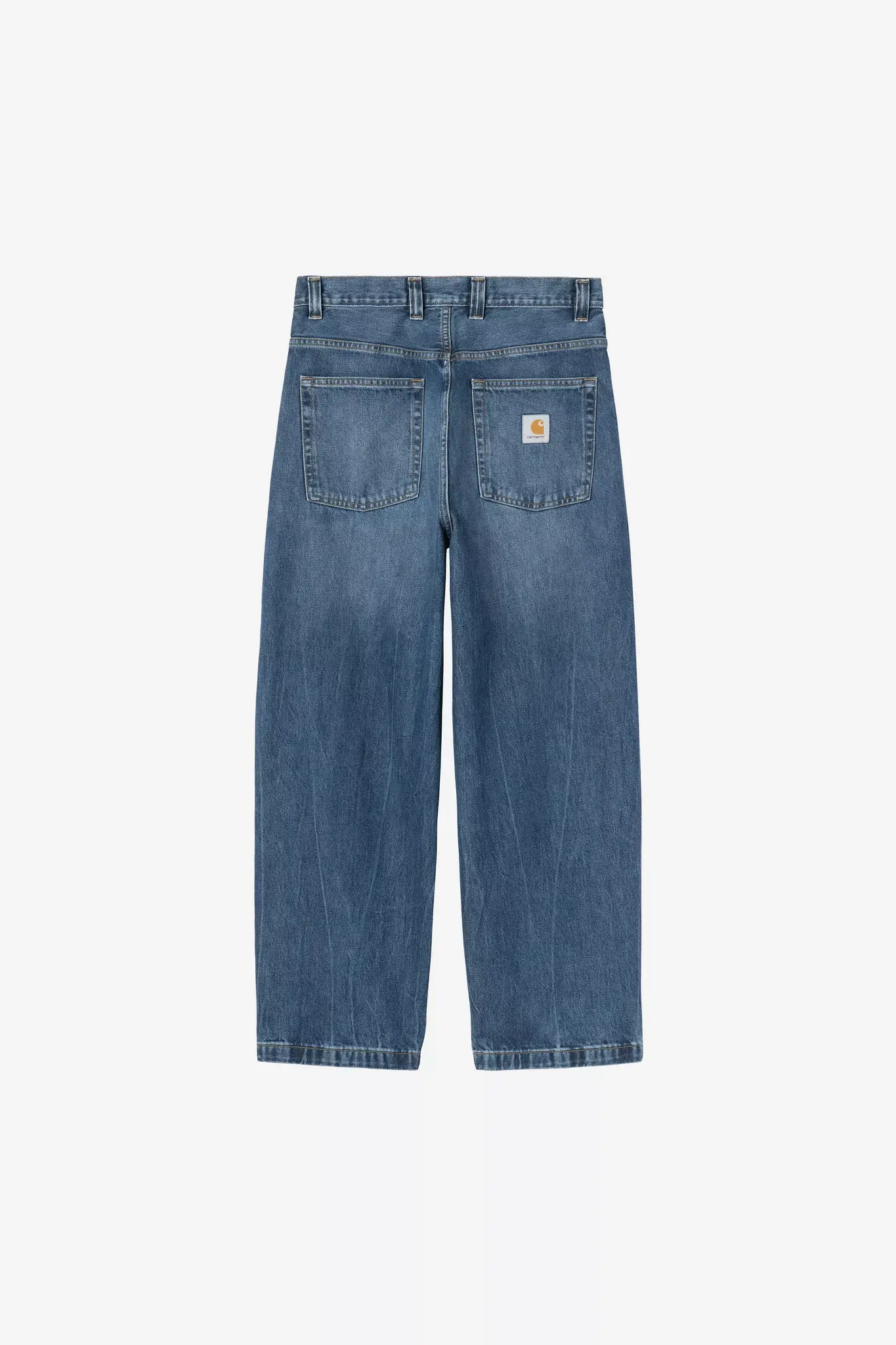Carhartt WIP Brandon Pant - Blue (Marble Used Wash)