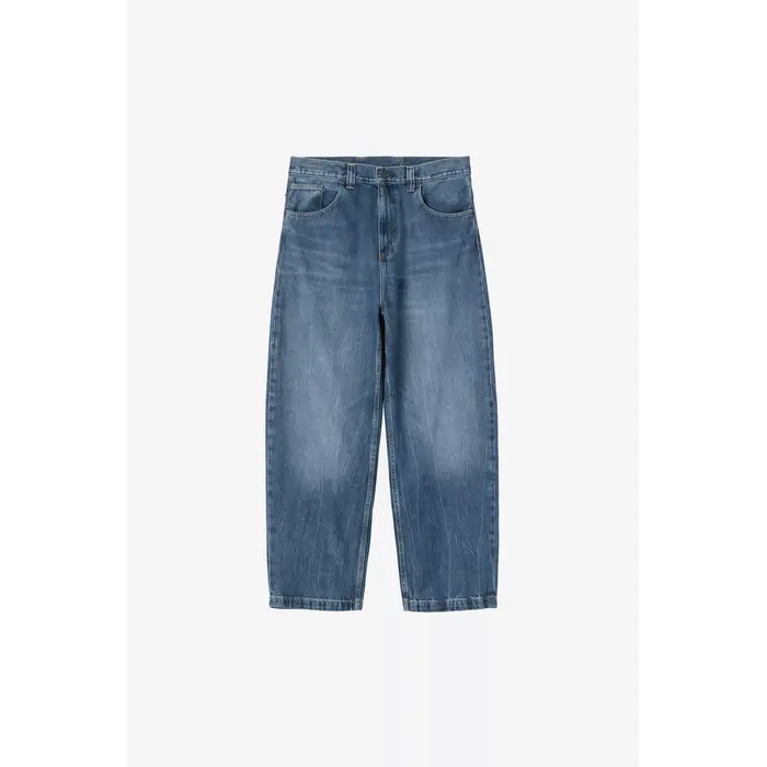 Carhartt WIP Brandon Pant - Blue (Marble Used Wash)