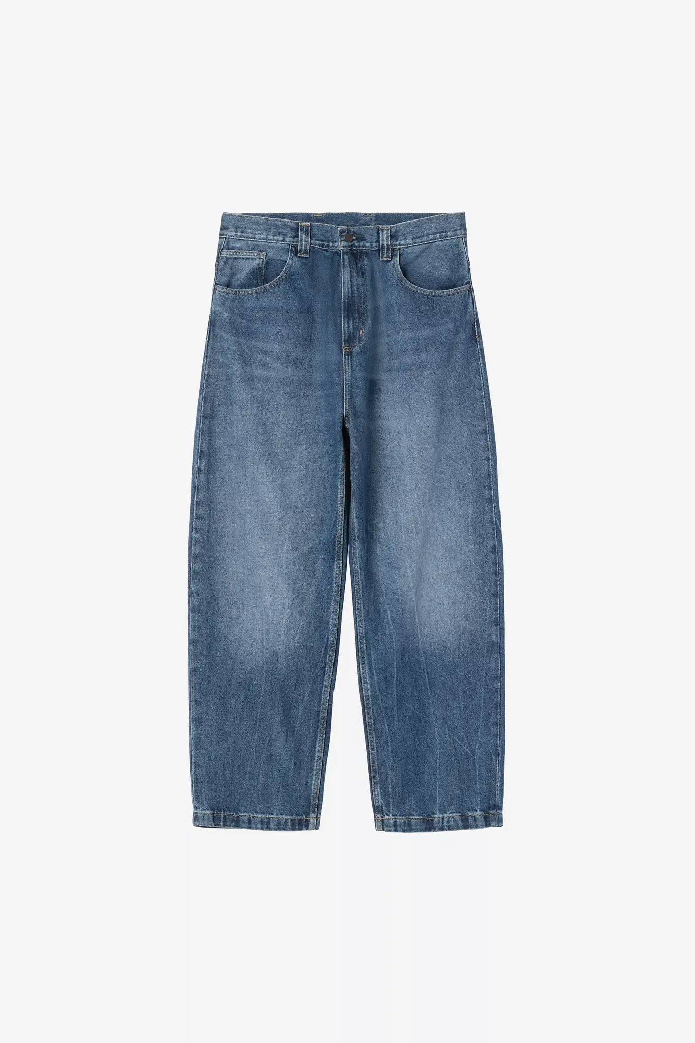 Carhartt WIP Brandon Pant - Blue (Marble Used Wash)