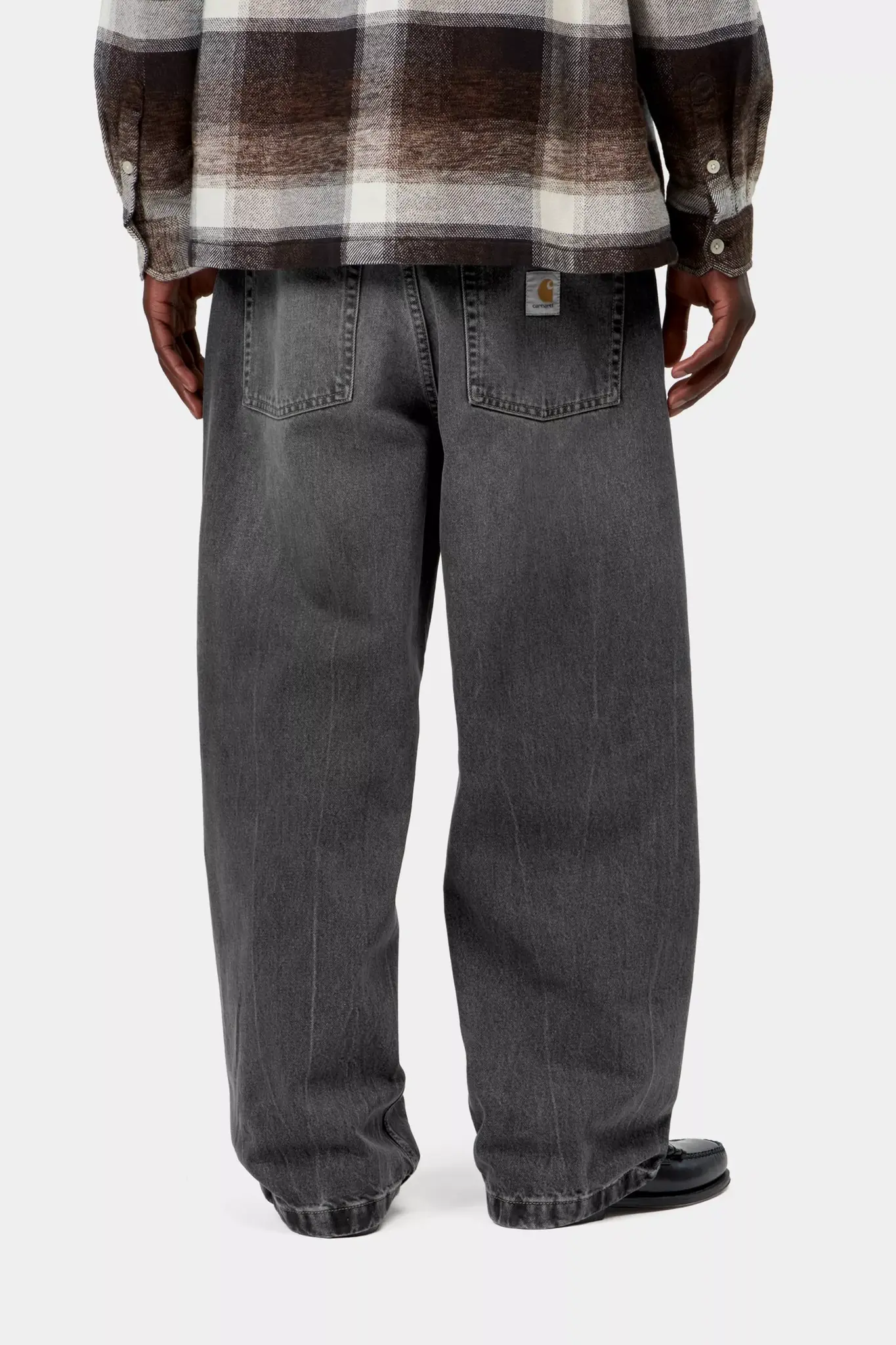 Carhartt WIP Brandon Pant - Black (Marble Used Wash)