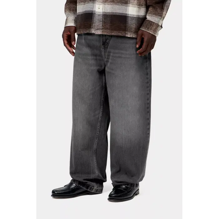 Carhartt WIP Brandon Pant - Black (Marble Used Wash)