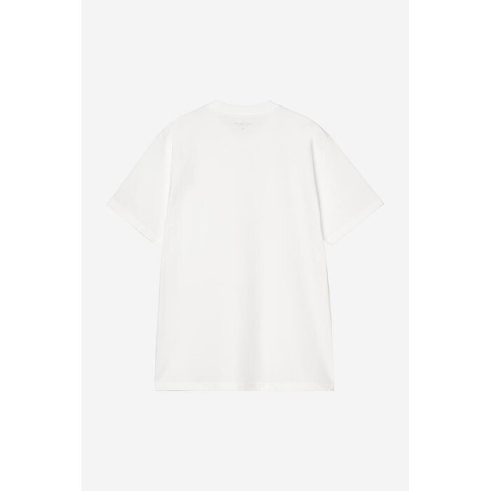 Carhartt WIP S/S Small Heart T-Shirt - White/Red