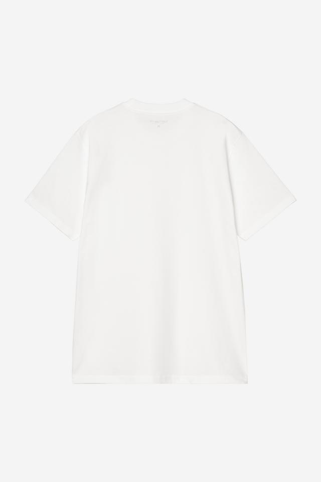 Carhartt WIP S/S Small Heart T-Shirt - White/Red