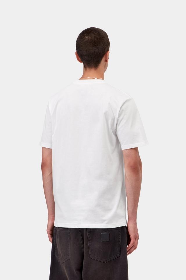 Carhartt WIP S/S Small Heart T-Shirt - White/Red