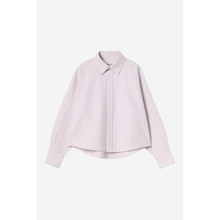 Carhartt WIP W' L/S Kanan Shirt - Kanan Stripe/Hortensia