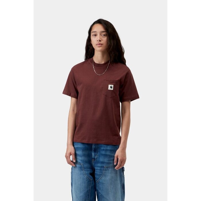 Carhartt WIP W' S/S Pocket T-shirt - Amarone