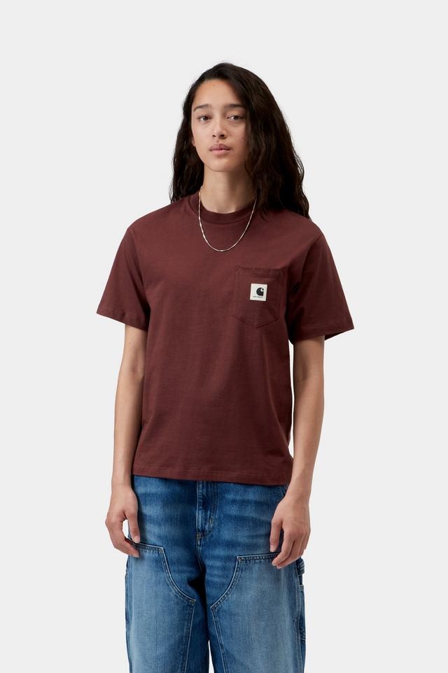 Carhartt WIP W' S/S Pocket T-shirt - Amarone