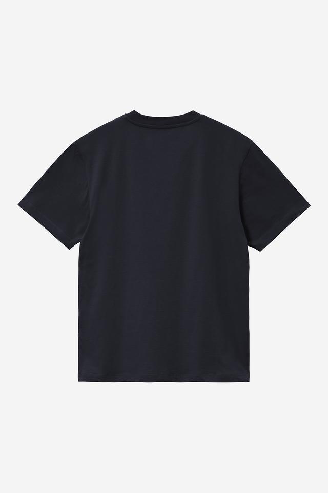 Carhartt WIP W' S/S Chase T-Shirt - Dark Navy/Gold