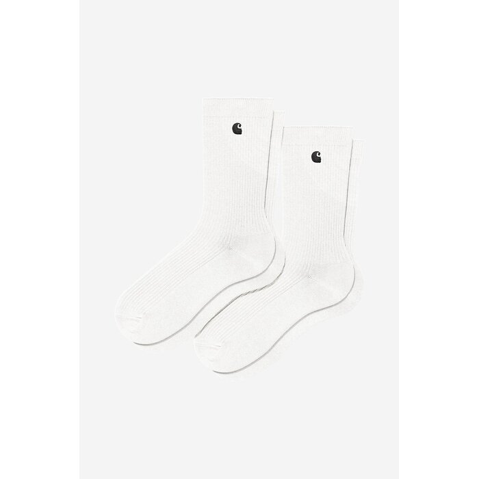 Carhartt WIP Madison Pack Socks - White/Black