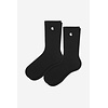 Madison Pack Socks - Black/White