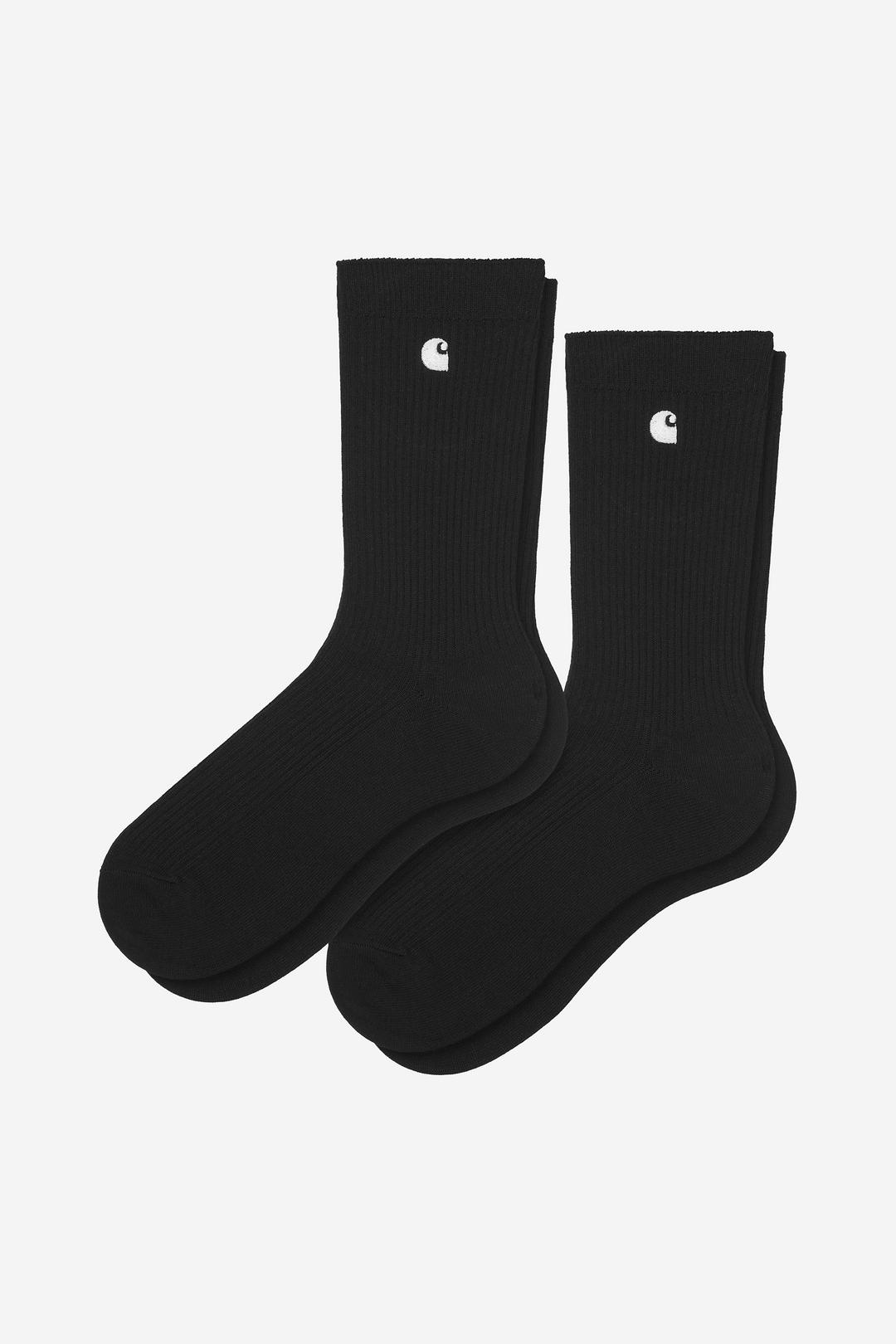 Carhartt WIP Madison Pack Socks - Black/White