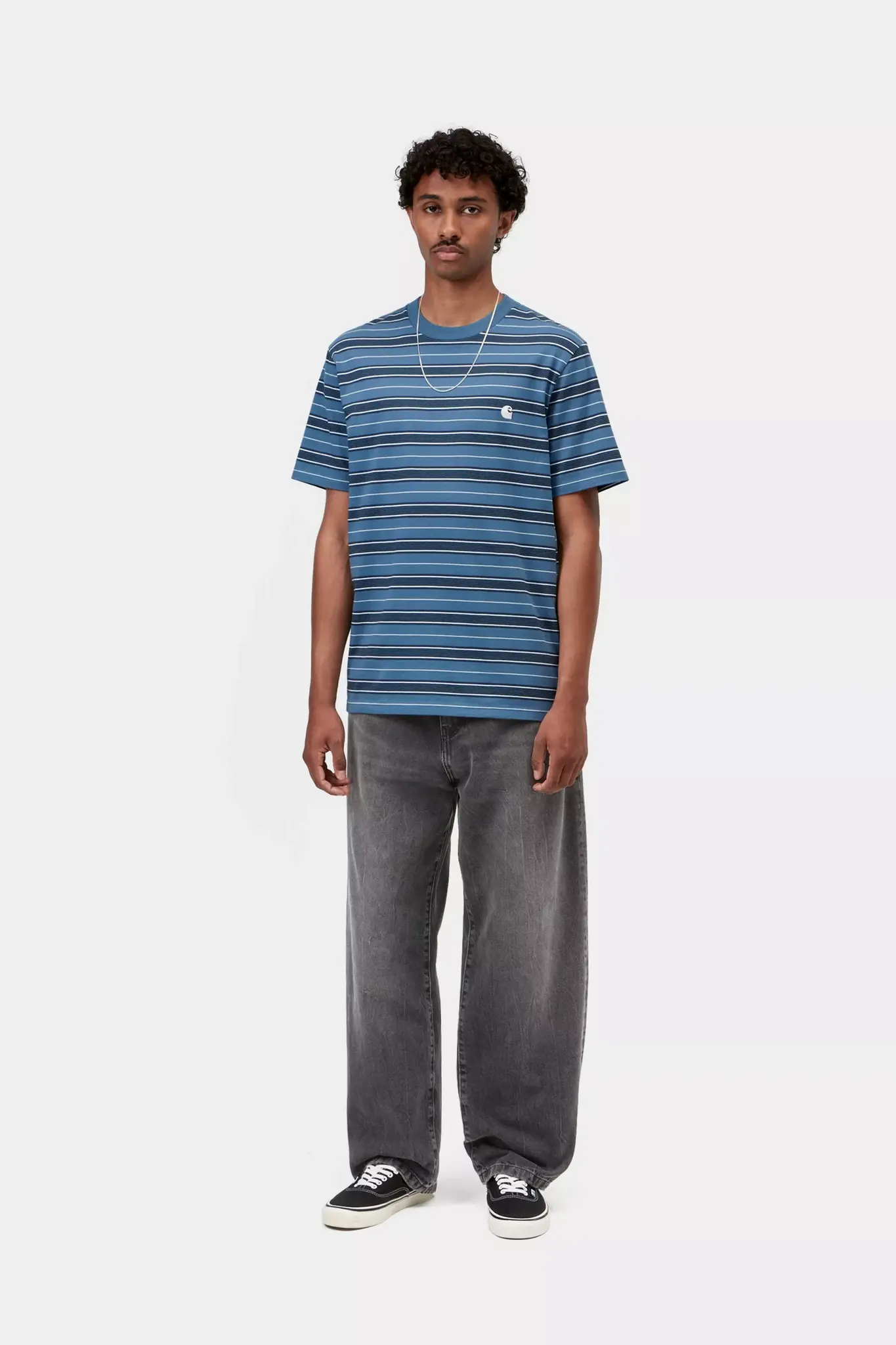 Carhartt WIP Landon Pant - Black (Marble Used Wash)