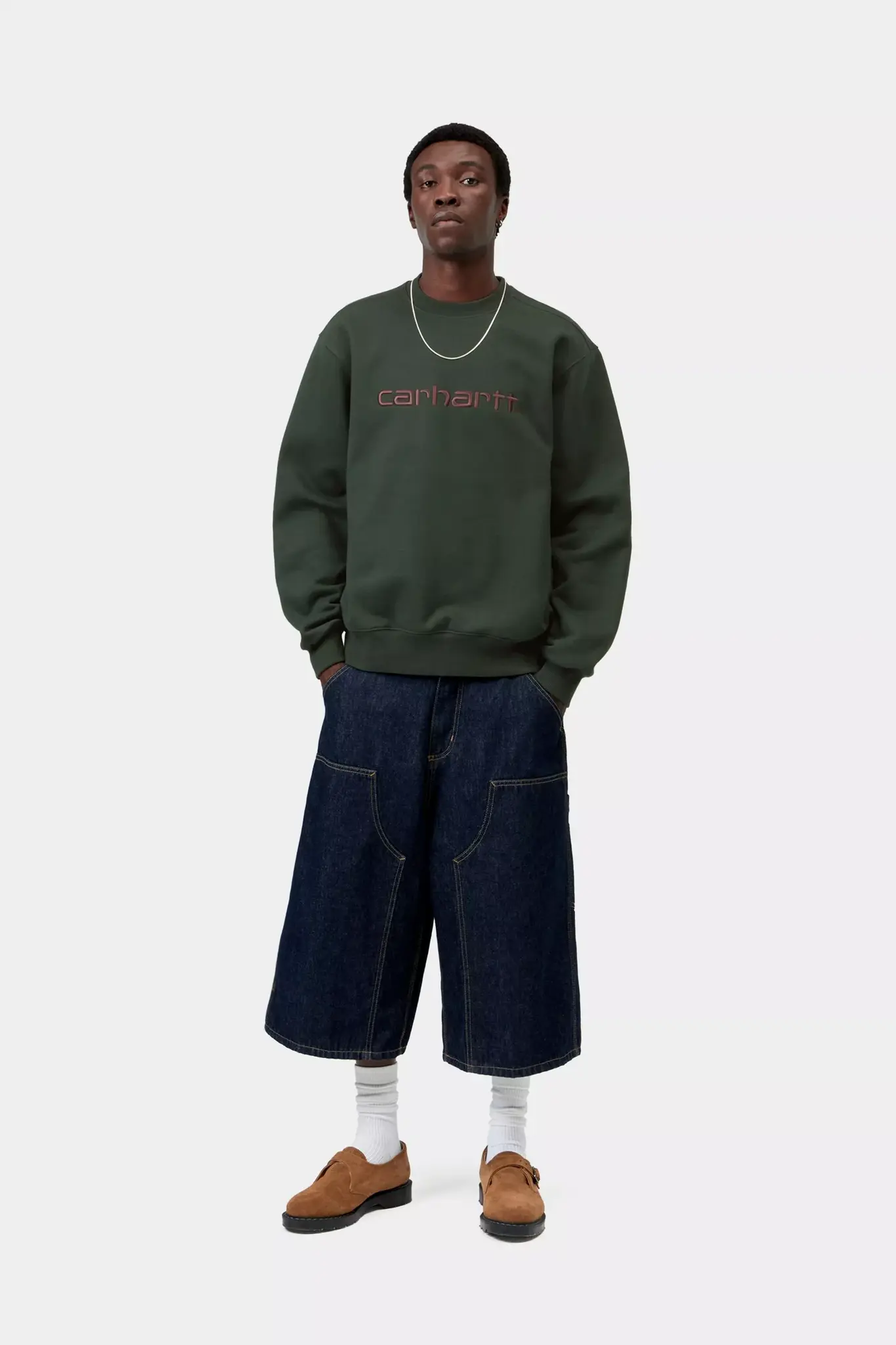 Carhartt WIP Carhartt Sweat - Dark Scarab/ Palissander