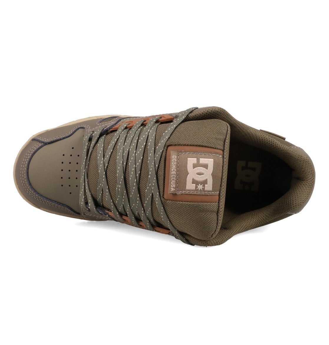 Dc Shoes Stag Wnt - Olive/Tan