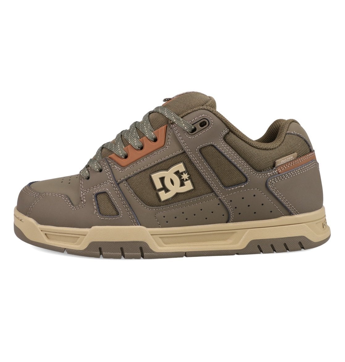 Dc Shoes Stag Wnt - Olive/Tan