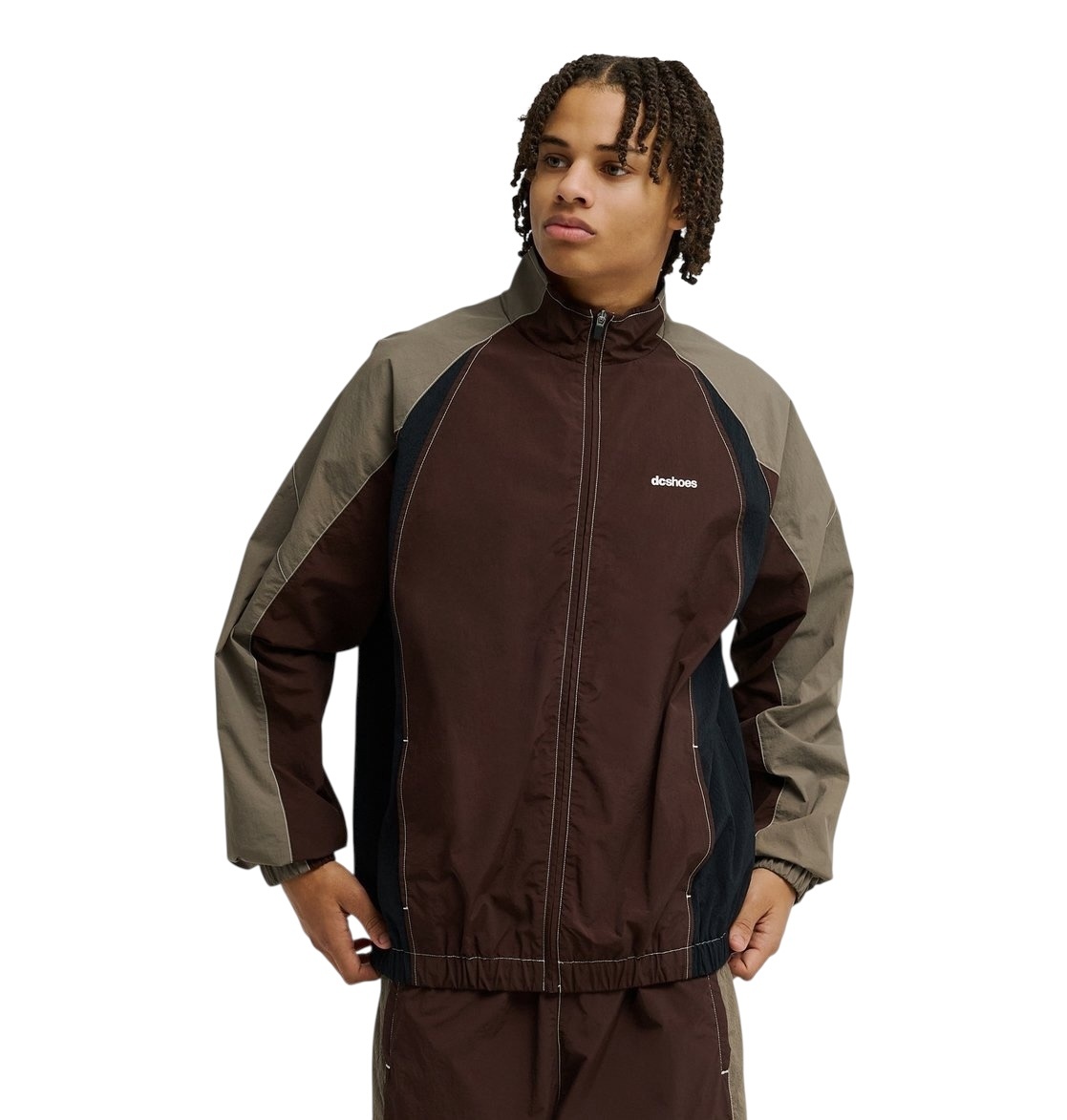 Dc Shoes Flow Track Jacket - Coffee Bean