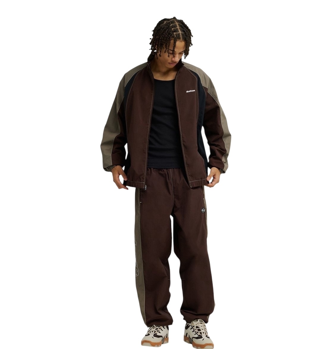 Dc Shoes Flow Track Jacket - Coffee Bean