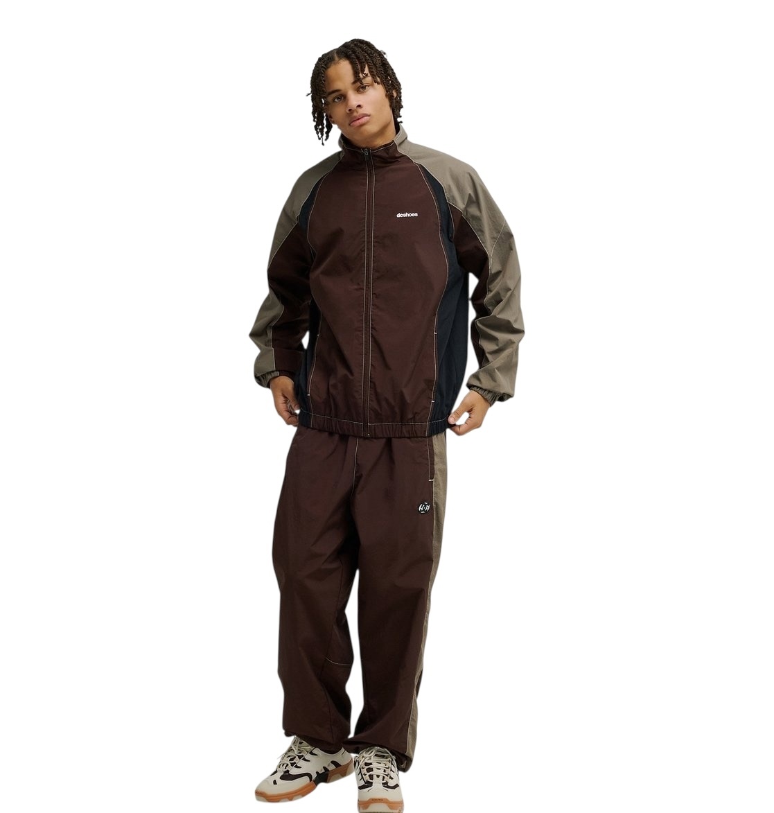 Dc Shoes Flow Track Jacket - Coffee Bean