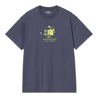 Carhartt WIP S/S Dirty Laundry T-Shirt - Blue