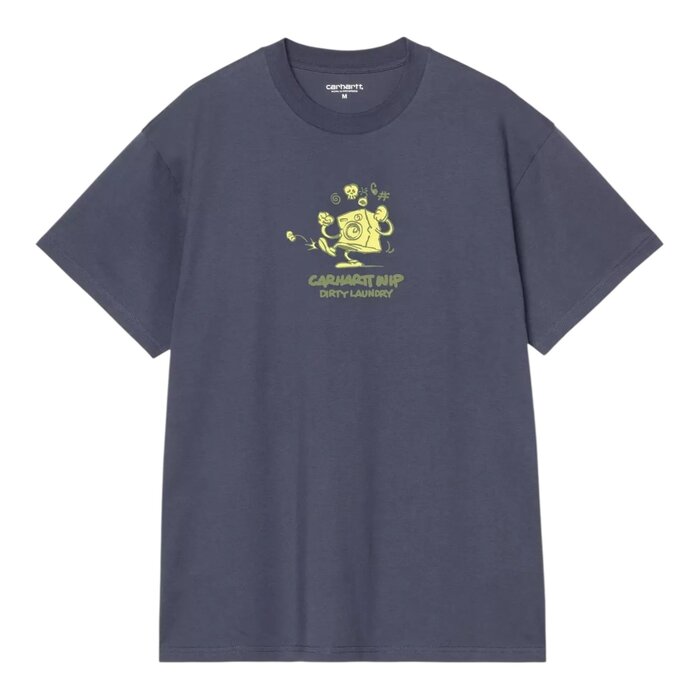 Carhartt WIP S/S Dirty Laundry T-Shirt - Blue