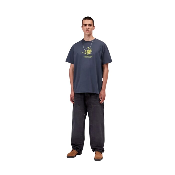 Carhartt WIP S/S Dirty Laundry T-Shirt - Blue