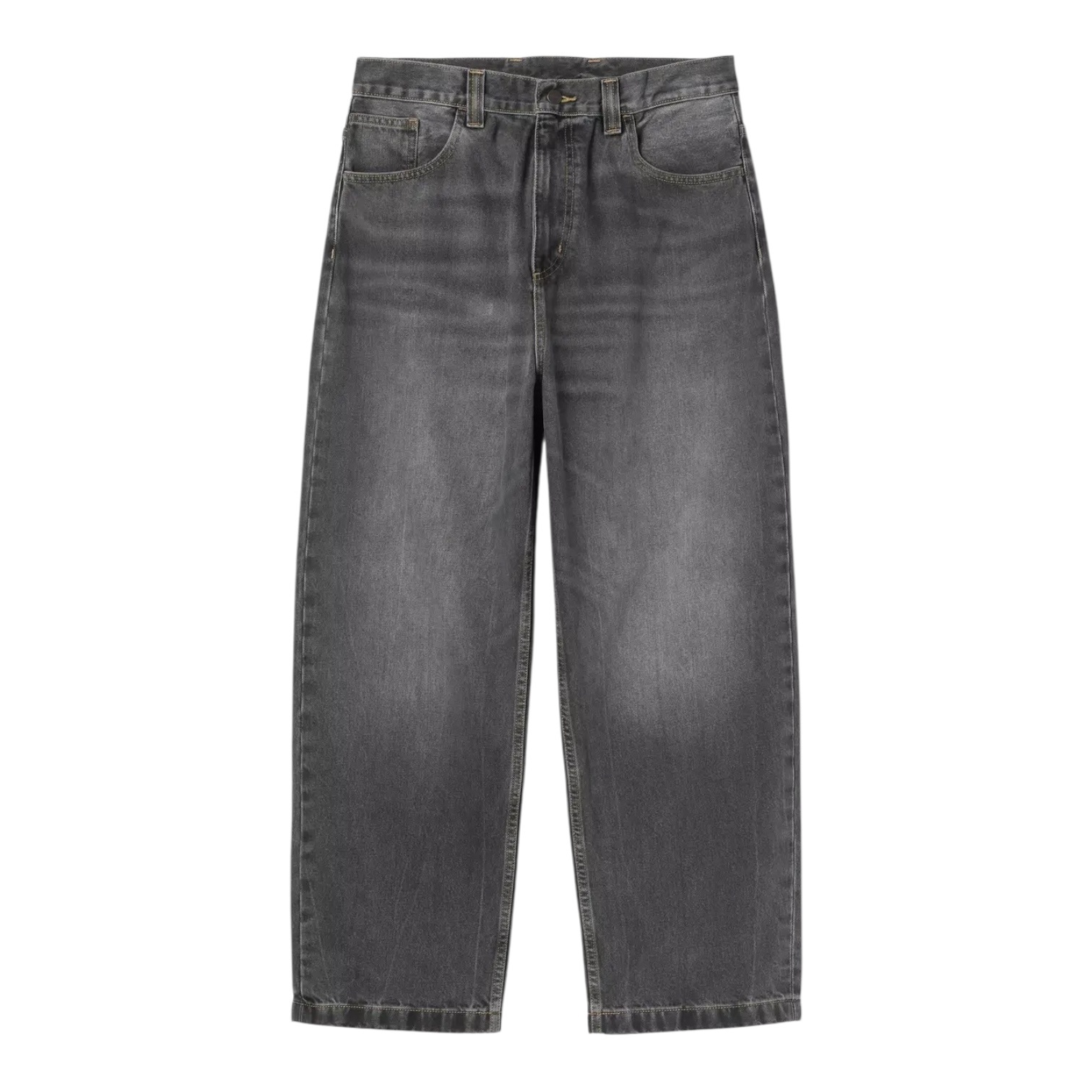 Carhartt WIP Brandon Pant - Black (Marble Used Wash)