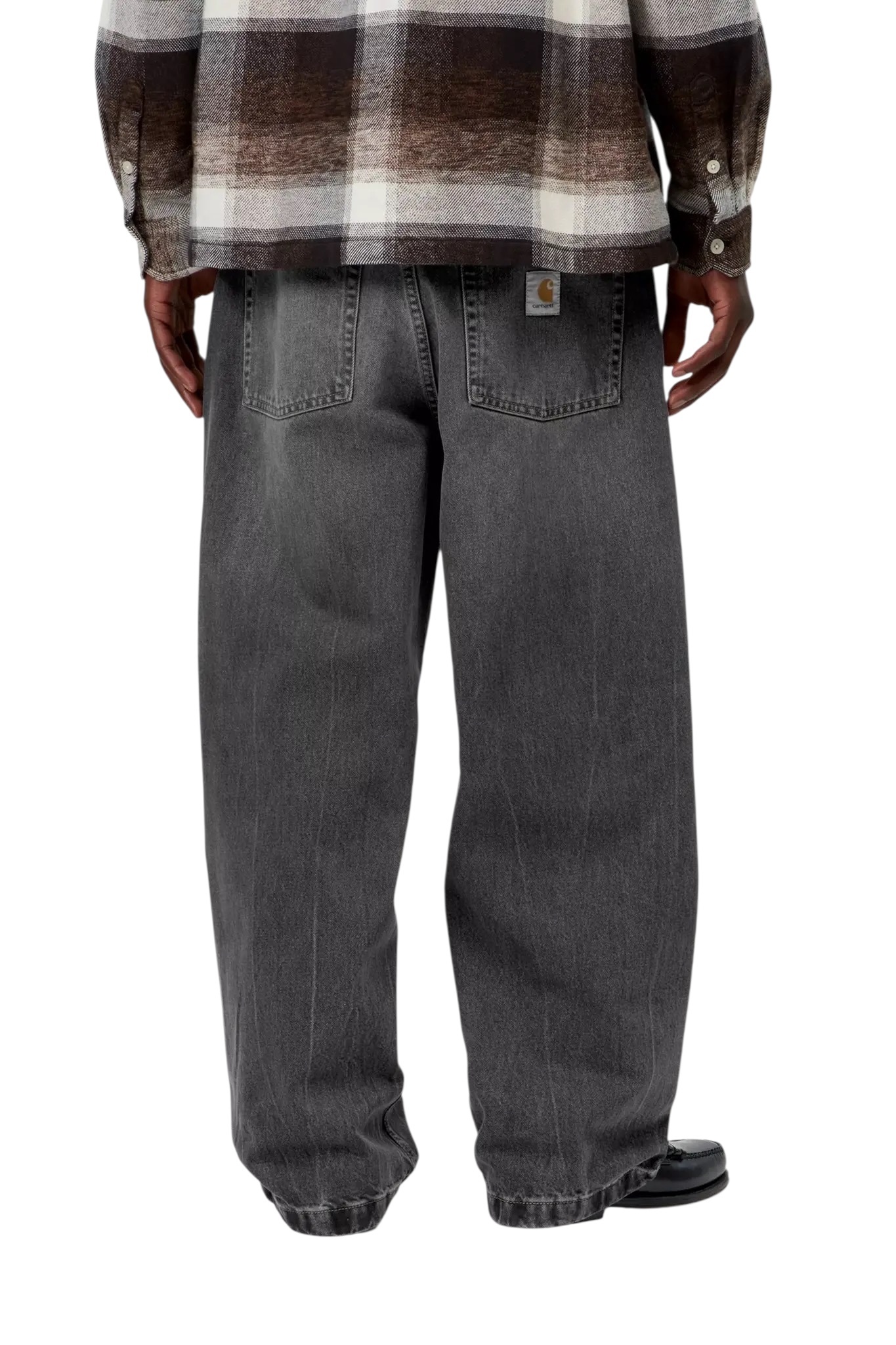 Carhartt WIP Brandon Pant - Black (Marble Used Wash)