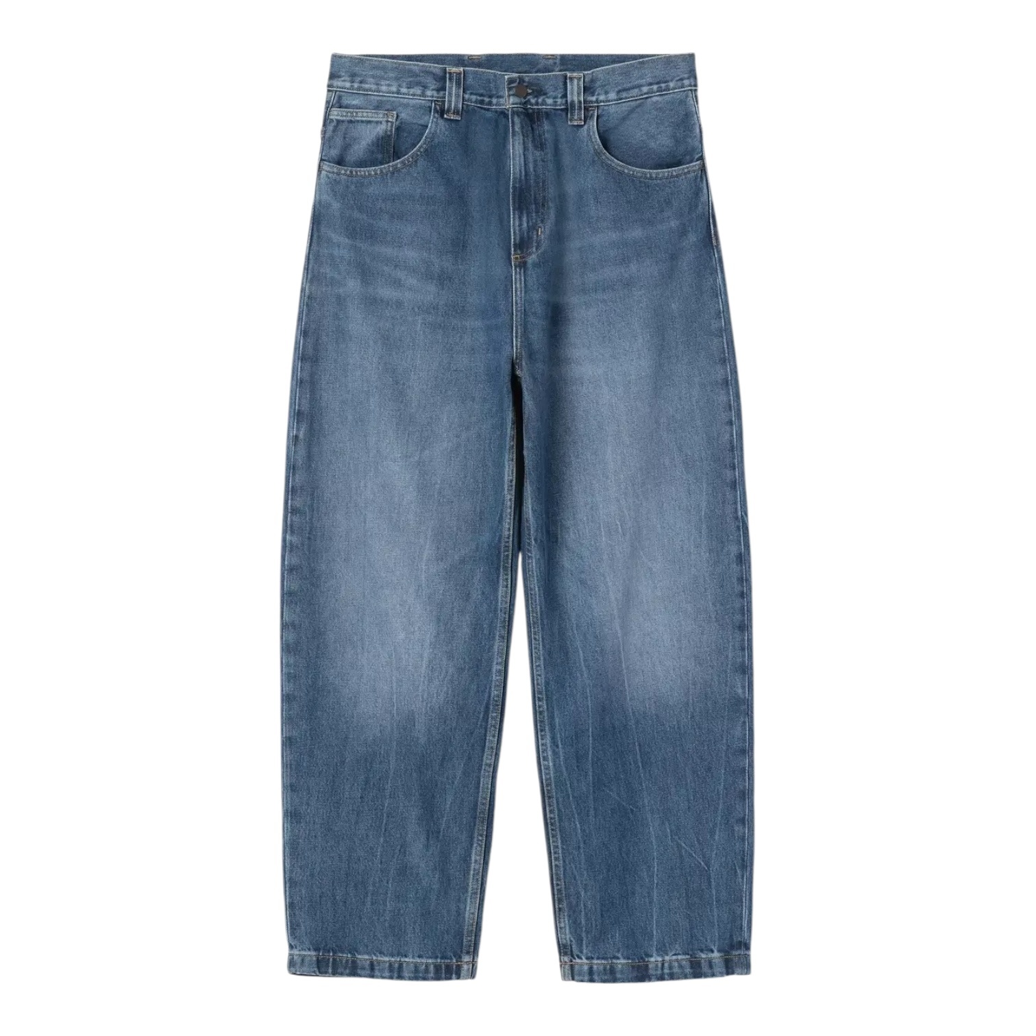 Carhartt WIP Brandon Pant - Blue (Marble Used Wash)