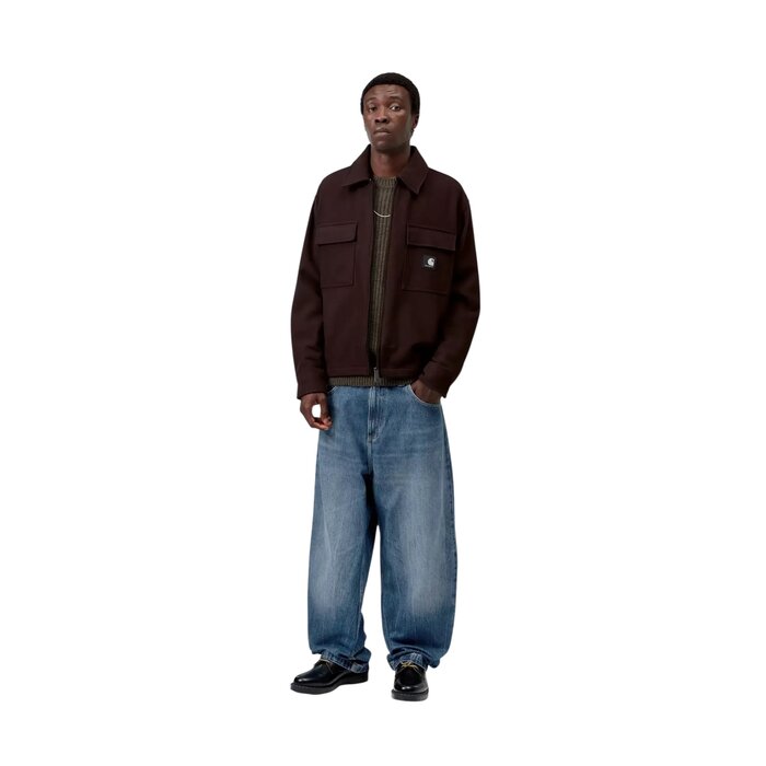 Carhartt WIP Brandon Pant - Blue (Marble Used Wash)