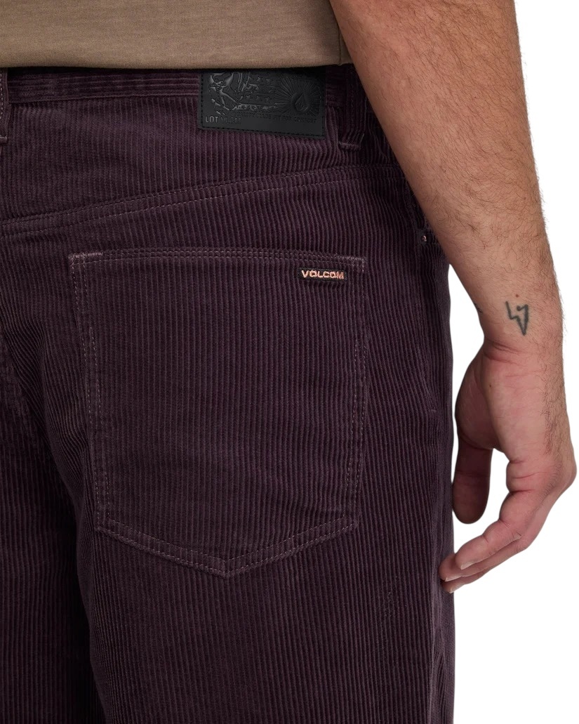 Volcom Billow Tapered Cord Pant - Raisin