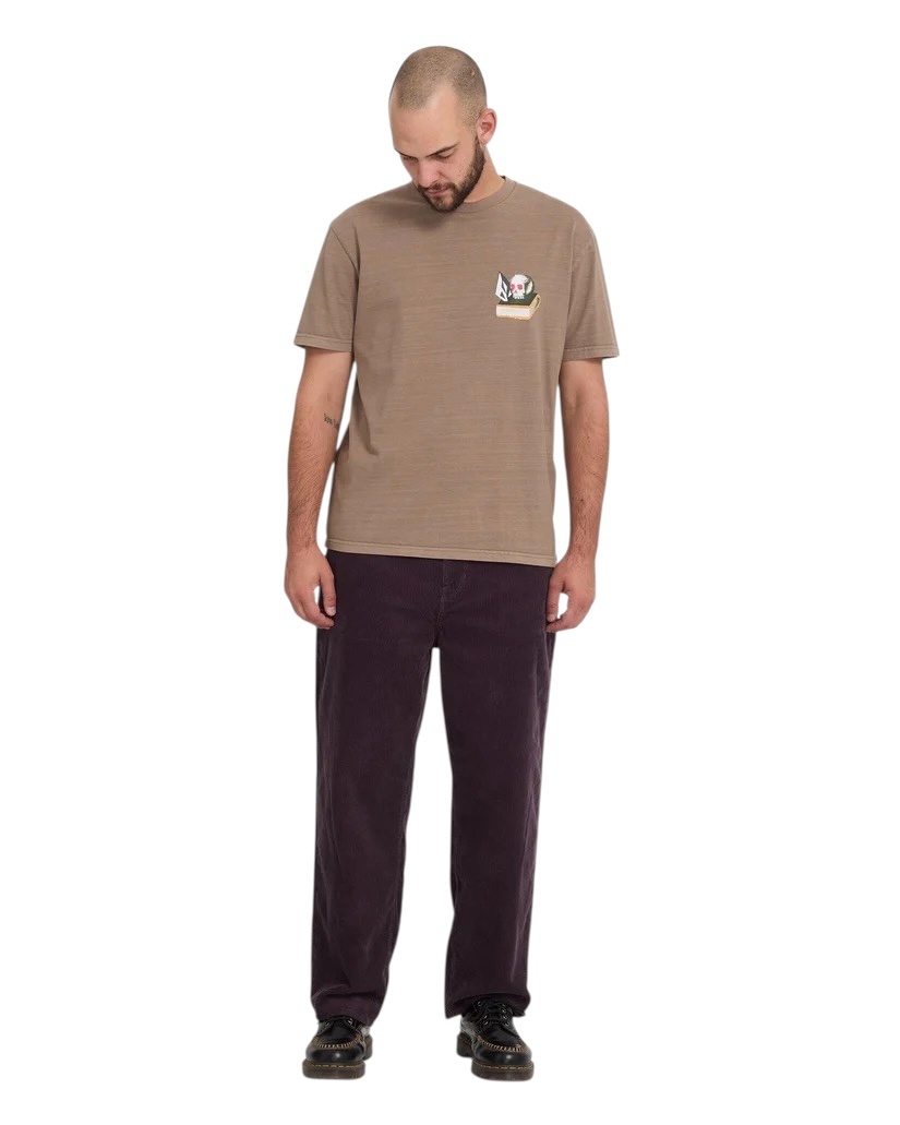 Volcom Billow Tapered Cord Pant - Raisin