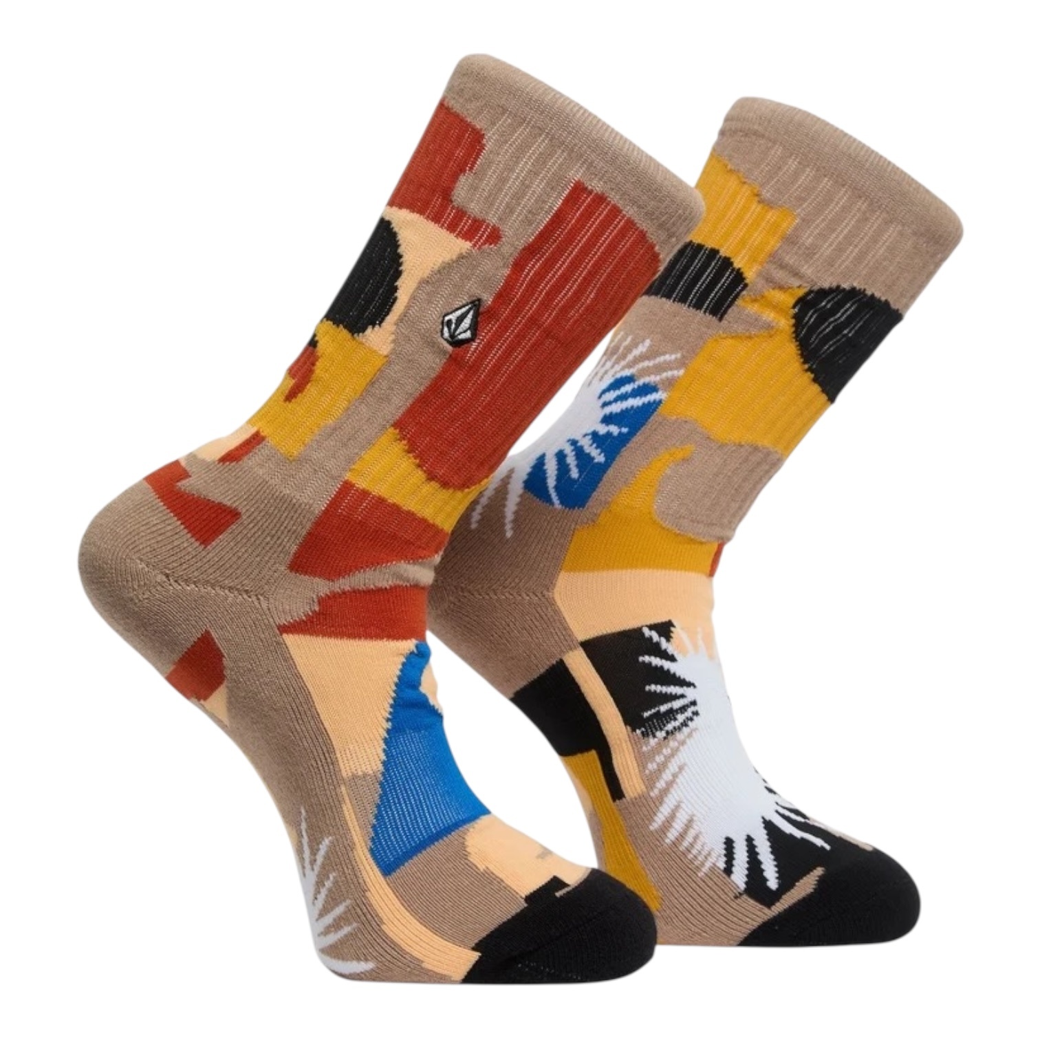 Volcom Print Mixer Sock 3 Pack - Multi